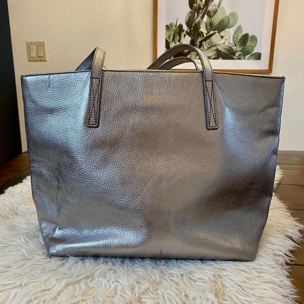 UGG Australia Silver Tote Bag